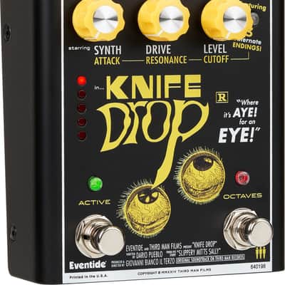 Eventide Knife Drop Fuzz/Distortion Effects Pedal image 3