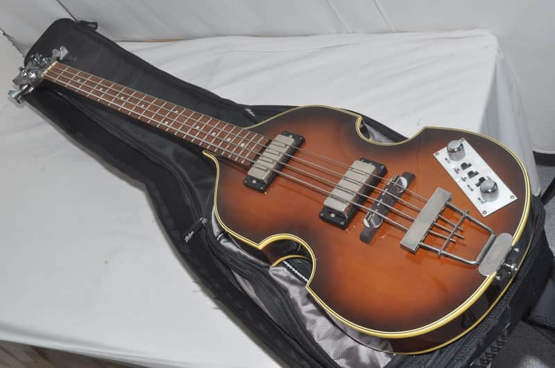 GRECO Violin Bass Electric Guitar Ref. No 7589 image 1
