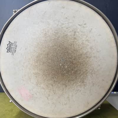 Ludwig No. 490 Pioneer 6.5x14" 6-Lug Snare Drum with Keystone Badge 1960 - 1963 - White Marine Pearl image 9
