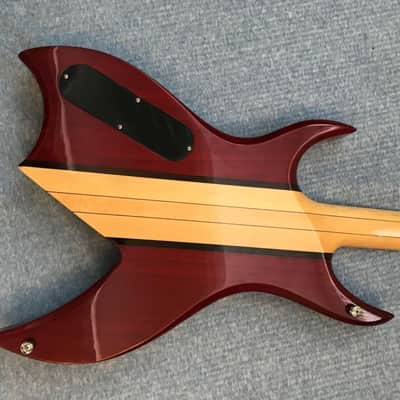 BC Rich Bich Neck-thru, mid-2000s, Gloss/Red image 7