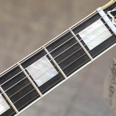 2022 Gibson Custom Shop 1954 Reissue Les Paul Custom 70th Anniversary Electric Guitar Black Ebony + COA OHSC image 11