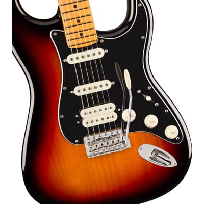 Fender American Professional Classic Stratocaster HSS MN 3-Color Sunburst - Electric Guitar image 3