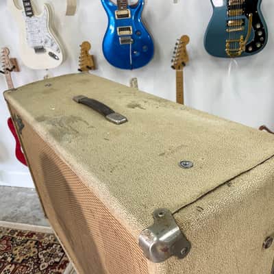 1960's Fender Blonde 1x15" Speaker Cab With JBL D130F image 7