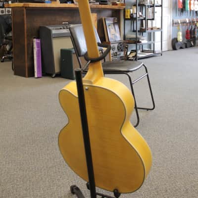 D'Angelico Premier EXL-1 Hollow Body Archtop 2022 - Present - Satin Honey Blonde image 6