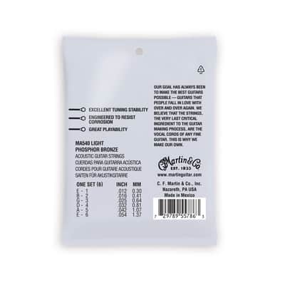 Immagine Martin Ma540 Authentic Sp Light Phosphor Bronze 12 54 - 2