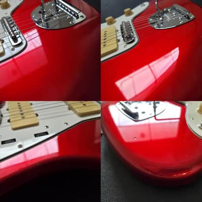 Fender Jazzmaster JM-66 '90s MIJ Candy Apple Red image 24