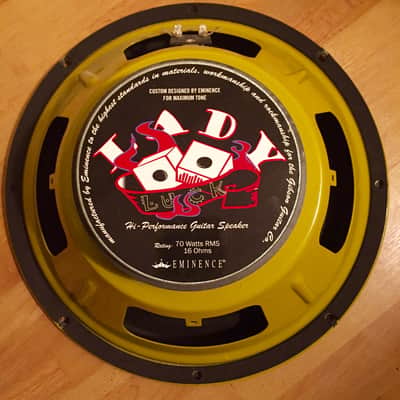 12" Eminence Lady Luck speaker from a "Epiphone Valve Junior" 16 Ohm "for the Gibson Guitar Co" image 1