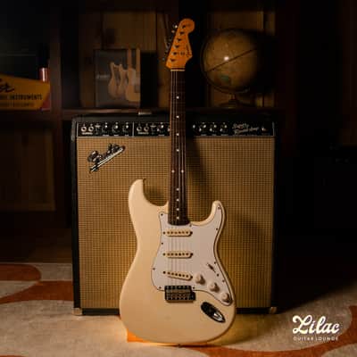 1983 Fender Japan Stratocaster ST-62-65 - Olympic White image 5