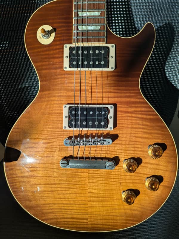 Orville by Gibson LPS FM Solid Flame Top Les Paul 1992 Terade MIJ image 1