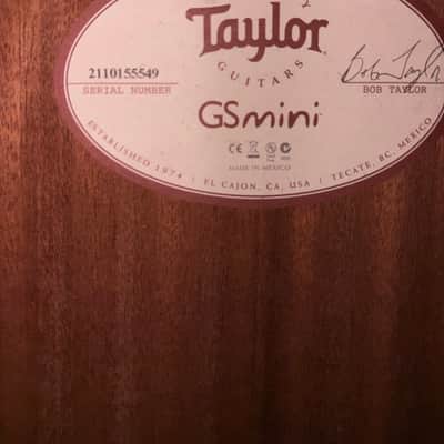 Taylor GS Mini 2010 - Natural Mahogany image 4