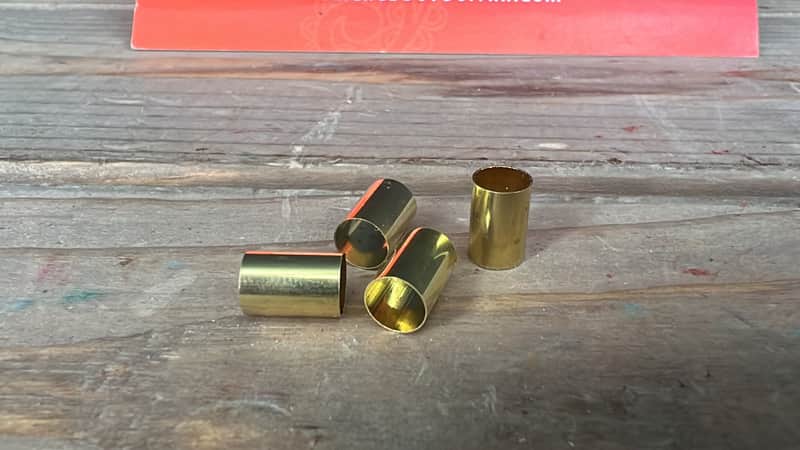 Brass Conversion Sleeve for Split Shaft Pot to Solid Shaft knob. 10 pack    [X6] image 1