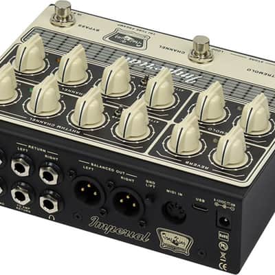 Tone King Imperial Preamp MKII Tri-Tube Preamp Effects Pedal image 4