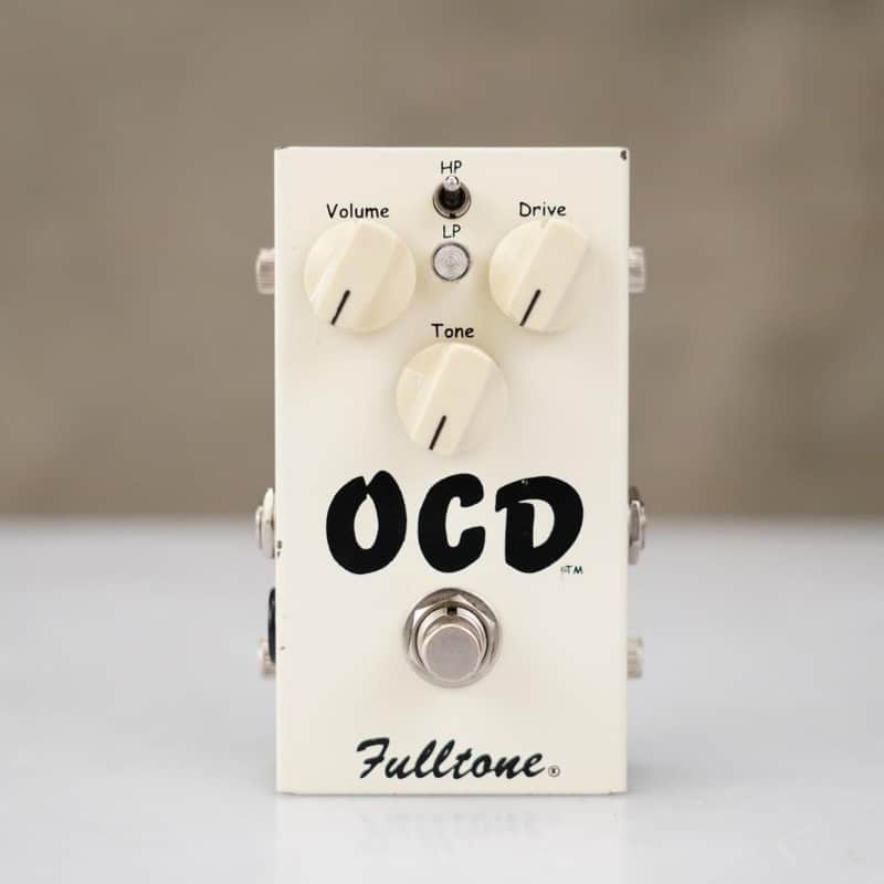 2005 Fulltone OCD v1.1 Obsessive Compulsive Drive Pedal White Knobs Serial #2946 #58666 image 1