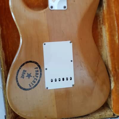 Fender Stratocaster 1962 Natural Slab board/veneer Transition month image 6