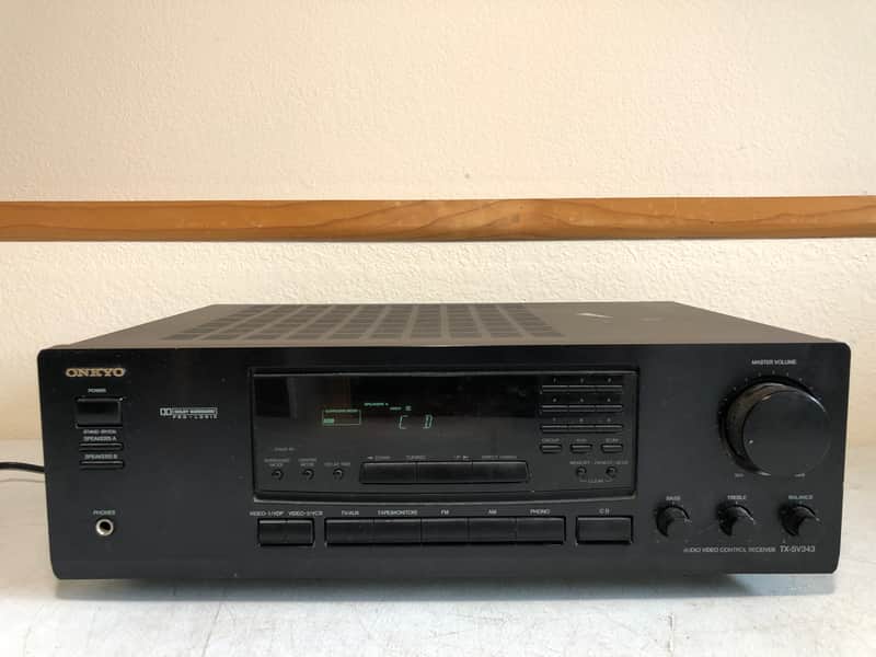 Onkyo TX-SV343 Receiver HiFi Stereo Vintage 5.1 Channel Phono