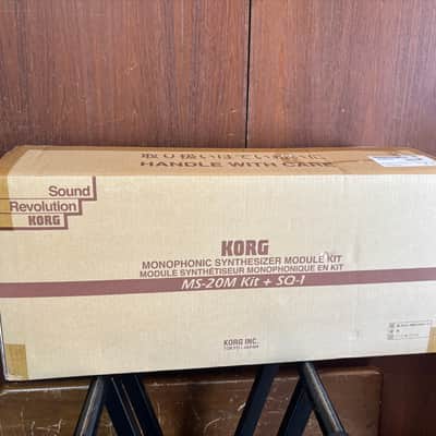 Korg MS-20M Kit + SQ-1 Monophonic Synthesizer Module Kit w/ box OPEN BOX image 4