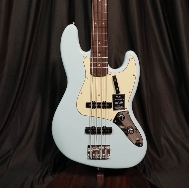 Fender Vintera III Early '60s Jazz Bass - Sonic Blue image 1
