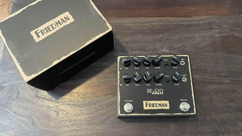 Friedman BE-OD Deluxe Overdrive 2018 - 2019 - Black image 1