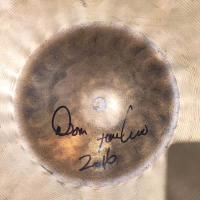 Sabian HHX 18" Crash – Signed by Dom Famularo (2016) image 3