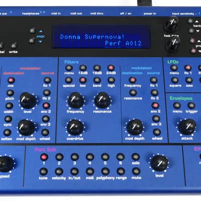 Novation NOVA Desktop Synthesizer supernova / RARE + Rechng + 1J GEWÄHR✅ image 2