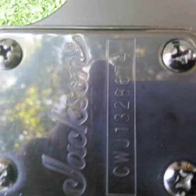 Jackson JS30 Super Strat Archtop 24 Jumbo Frets Sharktooth Inlay Dual Humbucker Tremolo Midel Vintage Style Big Block Strandard Trem Factory Original Satin Black image 6