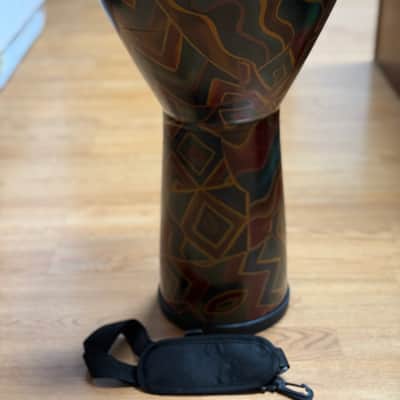Remo Doumbek 12” Fiberskyn head 20” tall 2020 - Mondo w/ Remo bag and stand image 3
