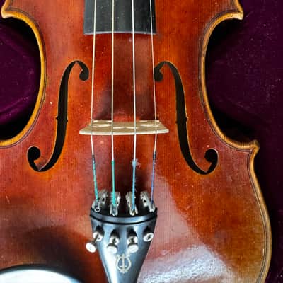 Jay Haide 4/4 Guarneri L'Ancienne Violin 2011 - Antiqued golden brown varnish image 3