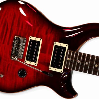 PRS CU 24 1987 - Scarlet Red. Rare 3rd year guitar. No CNC. Handmade image 2
