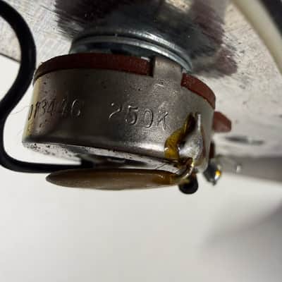 1978 Fender Music Master Pickguard with Input Jack and Tone Pot with Cap (K-277) image 4