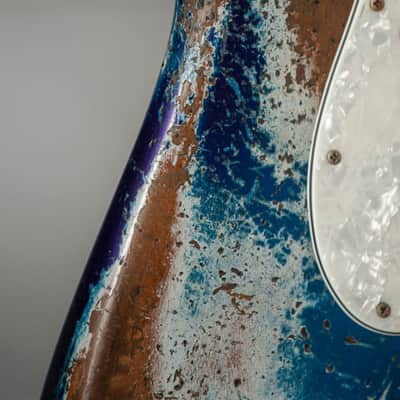 Fender ’65 Super Heavy Relic Stratocaster Competition Burgundy image 12
