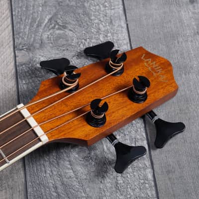 Lanikai MA-EBU Mahogany 'Electric Bass' Ukulele, Incl Gig Bag image 12
