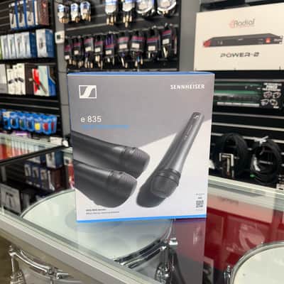 Sennheiser e835 Dynamic Mic (3-pack) 2024 - Dark Grey