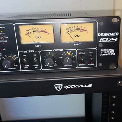 Drawmer 1973 Three Band Stereo FET Compressor. Like New image 5