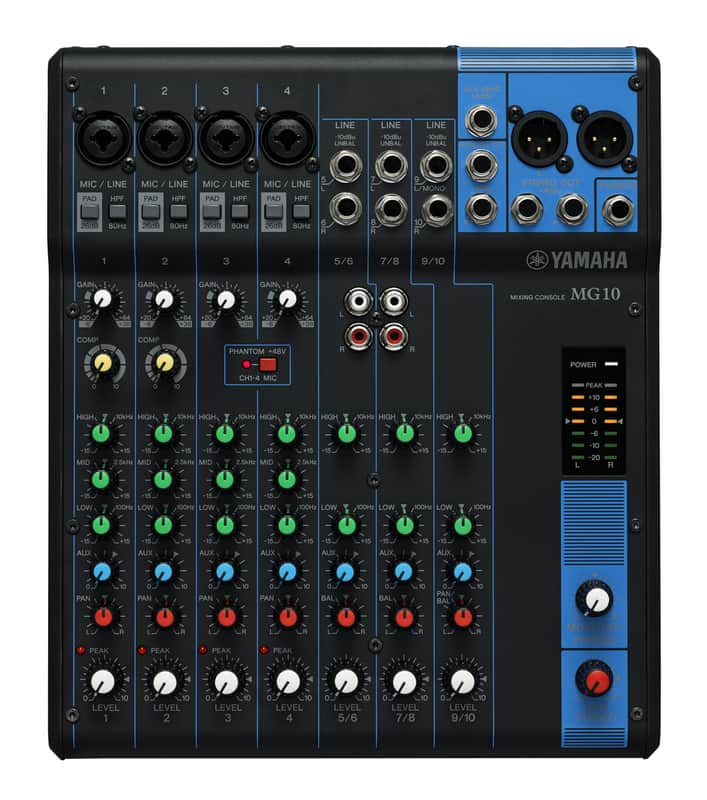 Yamaha MG10 Mixer image 1
