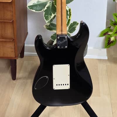 1989 Fender Stratocaster US Plus Black Custom Active Tone Circuit Lace Sensor Pickups Sperzel Locking Tuners American Vintage 80s 90s USA Guitar Deluxe Hard Case 89-1990 image 3
