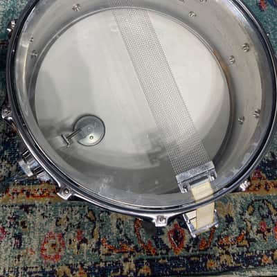 Tama - 5x14" 10-Tube Lug Snare Drum, Power Hoops 1980's - Chrome over Steel image 17