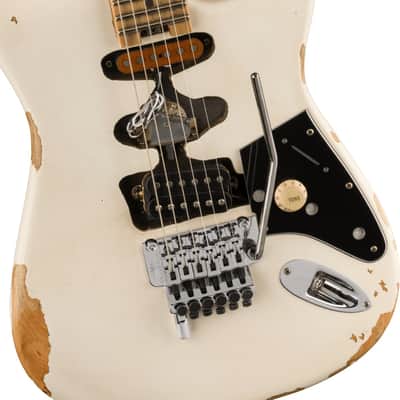 EVH Frankenstein Relic Series, Maple Fingerboard, White image 2