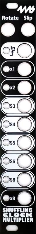 4MS BLACK FACEPLATES-SCM : BRAND NEW :  [DETROIT MODULAR] image 1