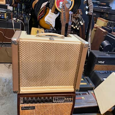 Suprem Solist 1960 - Creme Tolex 25 Watt rms Vibrato Made in Germany image 3