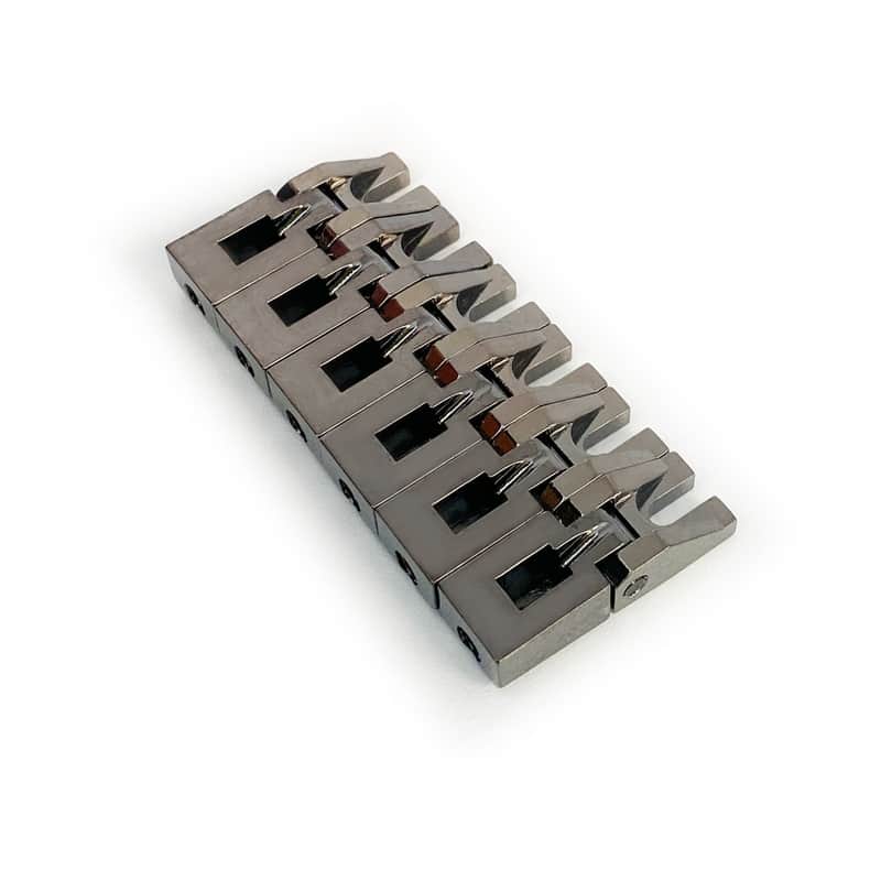 Genuine Floyd Rose FRX Bridge Saddles - Black Nickel image 1