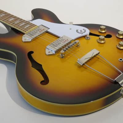 Epiphone Casino VS Hollow Body Electric Guitar in Vintage Sunburst - Mint! image 10
