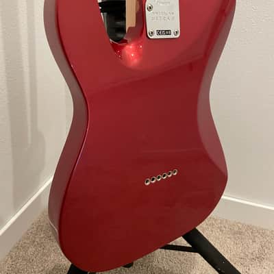 Fender American Ultra II Telecaster with Upgraded James Burton Neck - Sinister Red image 24