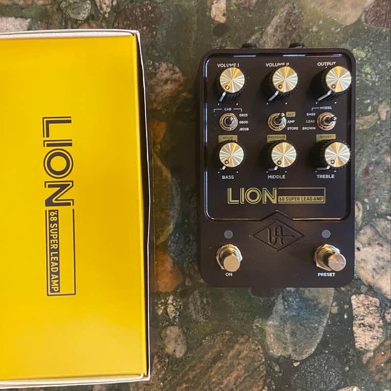 ~2023 Universal Audio Lion ’68 Super Lead Amp Black