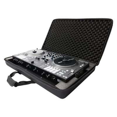 Magma Lightweight and Compact Zippered CTRL Case with Durashock Molded EVA Foam, Polyester Exterior, and Rivet Reinforced Carrying Handles for Rane One Controller (Black) image 4