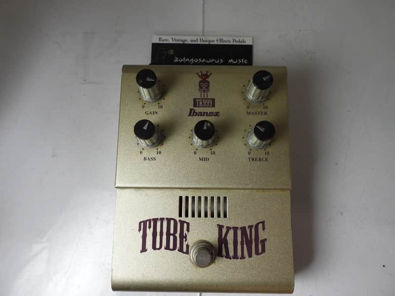 Original Ibanez TK999 Tube King Overdrive Effects Pedal Made in Japan image 1
