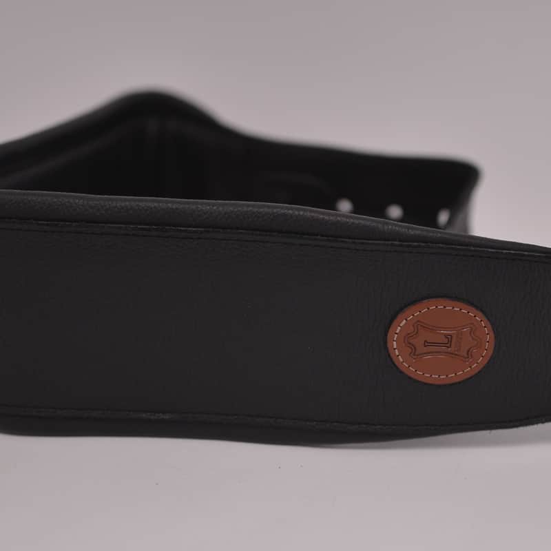 Levy’s Leather Guitar Strap Black