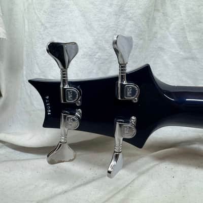 PRS Paul Reed Smith Bass-4 iv 4-string Bass with Case 1987 - Midnight Blue image 9