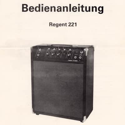 VERMONA Regent R221  1989  черный image 12
