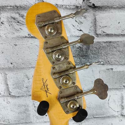Fender Custom Shop ’68 J BASS JOURNEYMAN RELIC, Aged Black image 8