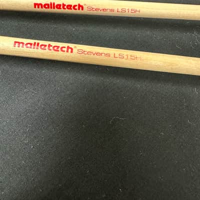 Malletech LS15H Marimba Mallets, Med-Soft to Hard, Leigh Stevens, 1 Pair/2 Mallets - GOOD image 2